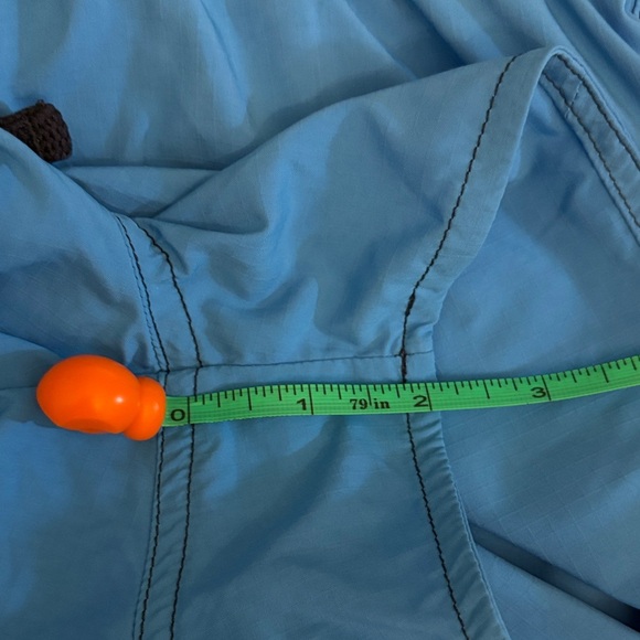 Patagonia Teal Blue Athletic Board Shorts - Picture 11 of 13